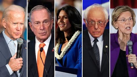 remaining democratic candidates